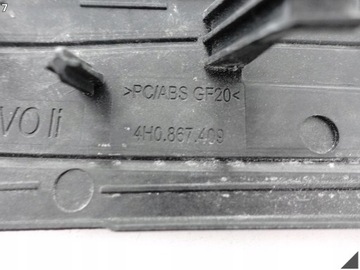 фото thumb №8, Audi a8 s8 4h0 d4 09-17 рестайлинг планка декоративная dekor дверь левых перед gh2