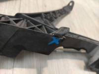 Mercedes e-klasa w323 направляющая кронштейн бампера правый перед a2128852265 Киев, фото thumb