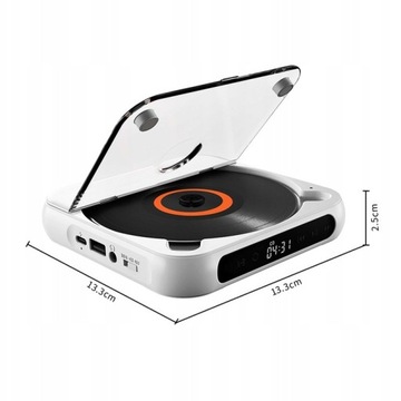 ПОРТАТИВНЫЙ MP3 CD-ПЛЕЕР Bluetooth USB