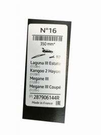 фото thumb №2, Щітка двірники renault kangoo ii laguna iii 287906144r