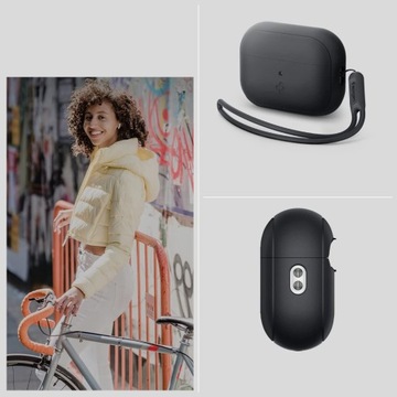Чехол для AirPods Pro 2, корпус Spigen Silicone Fit