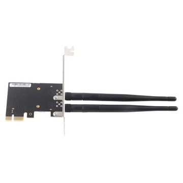 Переходник mini pci e на pci e с 2 антеннами для PCI Express половинного размера