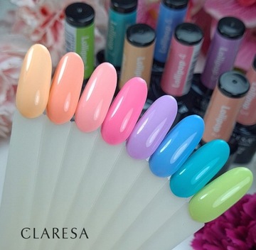 CLARESA LOLLIPOP HYBRID NAIL PASTEL COLORS весна лето МИКС 1 шт.