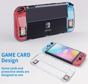 Nintendo SWITCH Oled 64 ГБ Белый + 5 игр + чехол + стекло = быстро и надежно