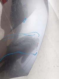 фото thumb №14, Mitsubishi outlander iii lift 18- капот крышка двигателя