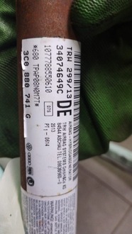 фото thumb №4, Шторка безпеки подушка безпеки права ліва vw passat b7 sedan