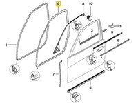 фото thumb №4, Дверь левая правые перед прокладка do bmw e38 e39