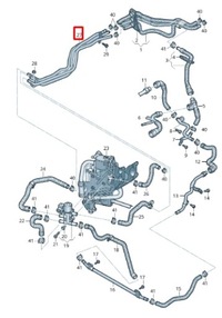 фото thumb №10, Audi a6 c8 avant охлаждающая жидкость труба tube 4k0265235p