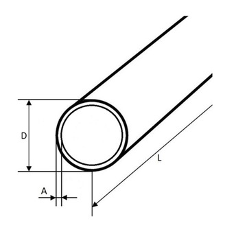Rura nierdzewna 101,6x2 dł.1000mm AISI 304 surowa