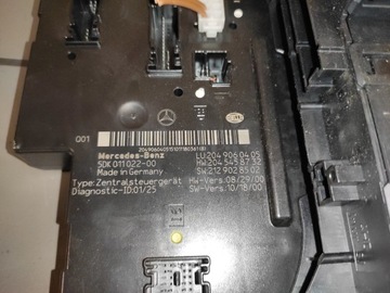 фото thumb №9, Mercedes c-klasa w204 коробка предохранителей модуль sam a2049060405 bdb