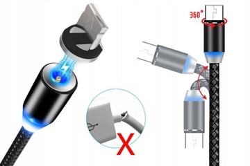 Turystyczna Bateria Powerbank 20000 mAh + Kabel