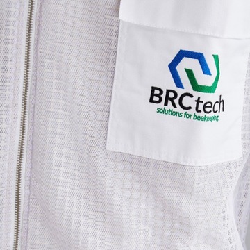Bluza pszczelarska z kapeluszem, wersja WENTYLOWANA, rozmiar S - BRCTECH