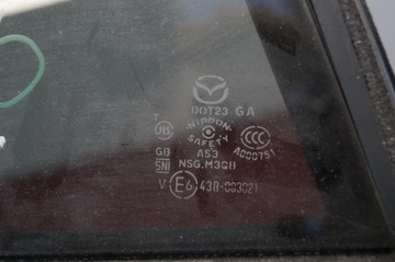 фото thumb №5, Скло трикутник двері лівий зад mazda cx-5 cx5 12-17r