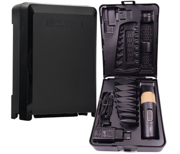 Машинка для стрижки волос BABYLISS E986E триммер 8 насадок 45 длин 0,6-28 Титан