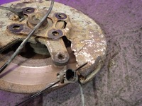 фото thumb №5, Fiat bravo ii 07-11 1.9 jtd поворотный кулак ступица задняя левая pod abs 250mm