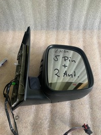 фото thumb №7, 2k5857502cb vw caddy 2011-15 правое elektr зеркало 5 pin + 2 europa lh5x