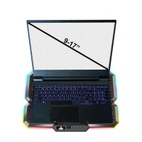 AAB EFFECTUM бесшумная охлаждающая подставка для ноутбука с RGB-подсветкой 9 17 дюймов