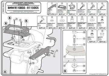 GIVI OBKN42A АЛЮМИНИЕВЫЙ КОРПУС OUTBACK 42L