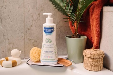 MUSTELA Нежный гель для стирки 2x 500мл