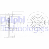 фото thumb №3, Bg4154 delphi диск гальмівна