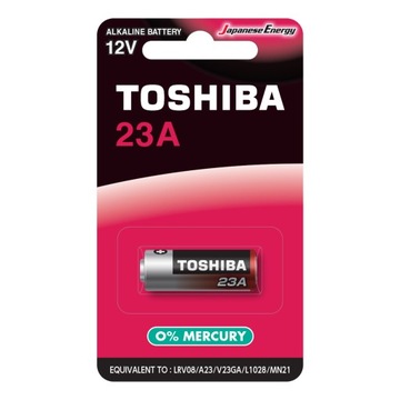 Щелочная батарея TOSHIBA 23А 12В MN21 V23GA A23