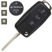 фото thumb №1, Корпус ключа пульта vw skoda аккумулятор кнопки