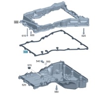 Купить Прокладка картера масляный mercedes двигатель om651, фото thumb