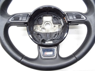 фото thumb №10, Кермо шкіра мульті пелюстки s-line audi a4 b8 a5 8t рестайлінг 8k0419091cb