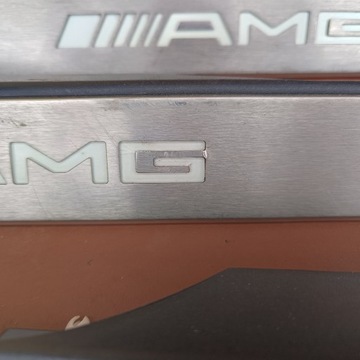 фото thumb №10, Mercedes s-klasaw w221 планки пороговые подсвечиваемый накладки длинный amg