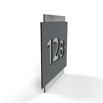 Tabliczka tablica ADRESOWA numer na dom numer domu ALUMINIOWA 35x35 - WZORY
