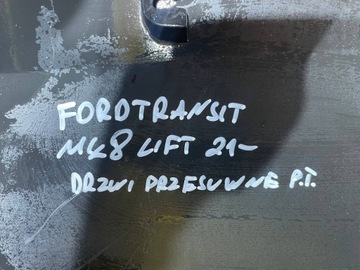 фото thumb №9, Ford transit mk8 viii рестайлинг 21- планка нижняя дверь сдвижные правые зад задняя