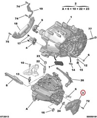 фото thumb №13, Корпус коробки передач ducato jumper boxer 2.2 2.3