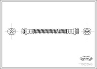 фото thumb №1, Corteco 19025915 шланг тормозной гибкий