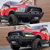 фото thumb №8, Фара led vland drl блакитний ліва + права чорний комплект dodge ram 2009-2018