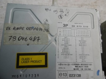 фото thumb №3, Chevrolet captiva радіо cd оригінальний номер 96673510 заводські