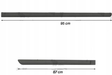 фото thumb №1, Opel astra h iii 3 03-14 планка дверь правая перед+