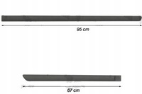 фото thumb №1, Opel combo c 2000-2003 молдинг двері ліва перед+ задня