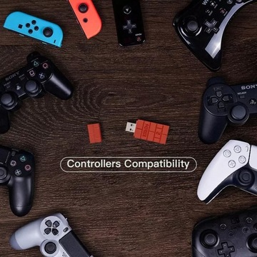 Bluetooth-адаптер 8bitdo для консоли Nintendo Switch PS4 5