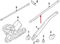 фото thumb №11, Bmw x1 e84 щітка двірники задній скло 61622990035 2990035