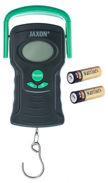 ЭЛЕКТРОННЫЕ РЫБОЛОВНЫЕ ВЕСЫ JAXON 30 кг + БАТАРЕИ