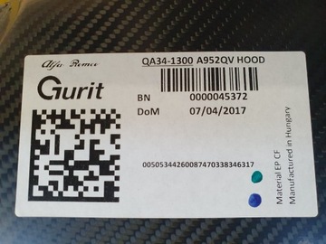 фото thumb №14, Alfa romeo giulia qv 2015-2023 капот карбон карбон кришка двигуна