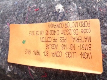 фото thumb №5, Ford focus mk3 iii рестайлінг 15 боковина багажника правий