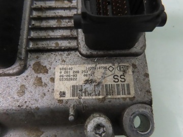 фото thumb №6, Замок зажигания блок управления opel corsa c 1.2 16v twinport z12xep 0261208253 55352622