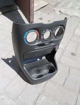 фото thumb №6, Консоль середня панель чорна чорний fiat punto 2 ii 99r-2010r 735267346