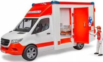 Bruder 02676 Скорая помощь с фигуркой Мерседес Спасатель