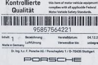 фото thumb №6, Porsche cayenne 92a 3.6i шланг повітря do радіатора 95857564221