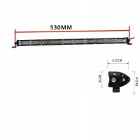 Лампа робоча dalekosiężna - led bar - 53cm 1200w Доставка, фото thumb