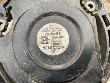 КОРПУС ВЕНТИЛЯТОРА PORSCHE TAYCAN 9J1 ПРАВЫЙ 9J1121250B ОРИГИНАЛ