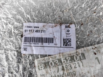 фото thumb №13, Спойлер накладка бампера перед bmw f44 19- 7493211