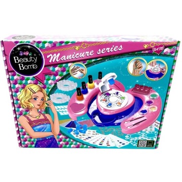КОРОБКА МАКИЯЖА И КОСМЕТИКИ ДЛЯ НОГТЕЙ HOME SPA